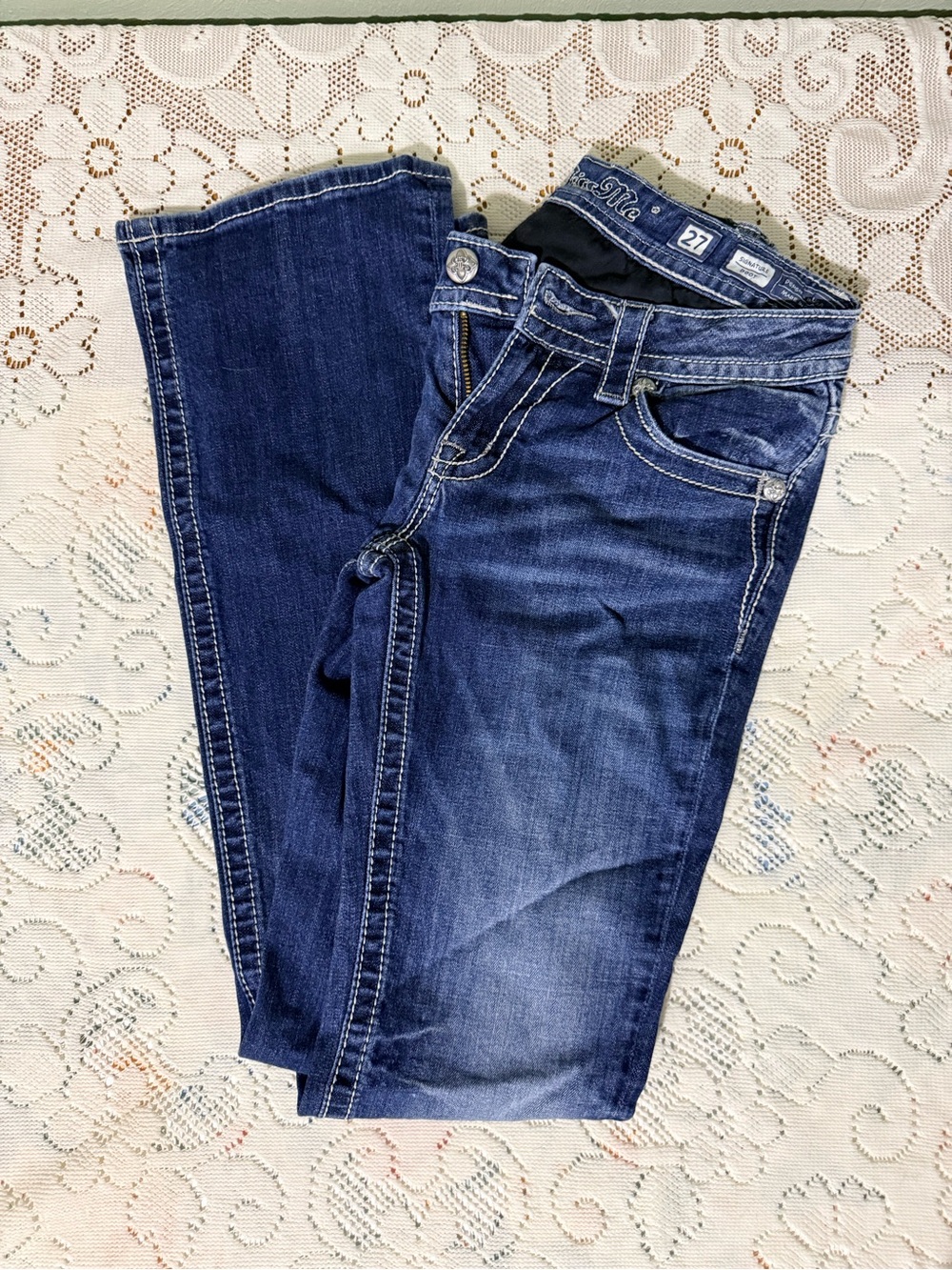 Miss Me Dark Blue Women's Jeans - Size 27